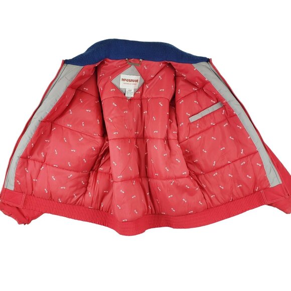 Vtg McGregor Men Large Nylon Insulated Puffer Retro 90"s Hippie Zip Jacket - Picture 4 of 11